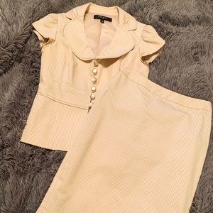 Nine West pinstripe suit size 2